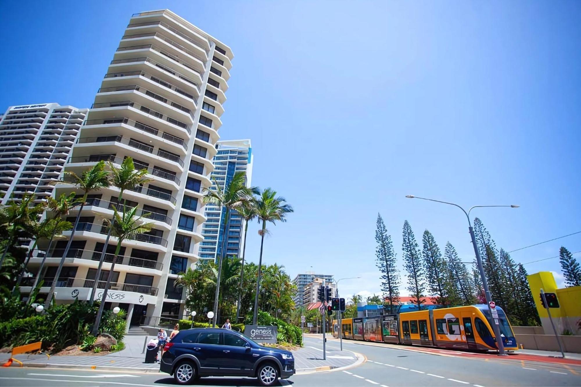 Genesis Apartments, Surfers Paradise Gold Coast Eksteriør bilde